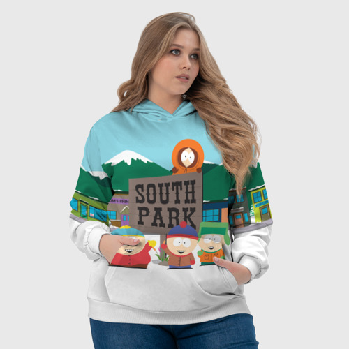 Женская толстовка 3D Южный Парк South Park, цвет 3D печать - фото 6