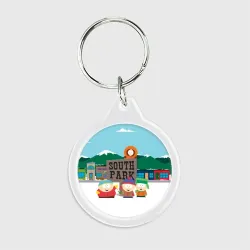 Брелок круглый Южный Парк South Park