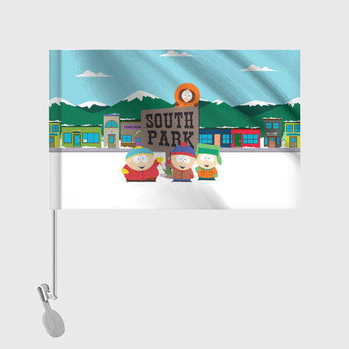 Флаг для автомобиля Южный Парк South Park - фото 2