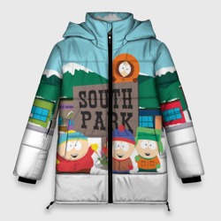 Женская зимняя куртка Oversize Южный Парк South Park