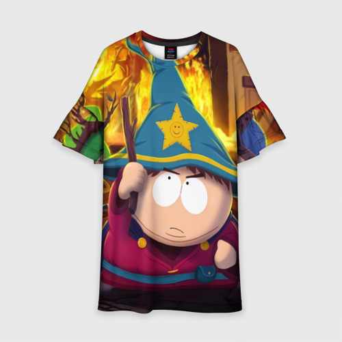 Детское платье 3D Южный Парк South Park, цвет 3D печать