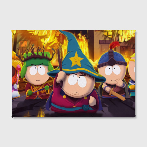 Холст прямоугольный Южный Парк South Park, цвет 3D печать - фото 2