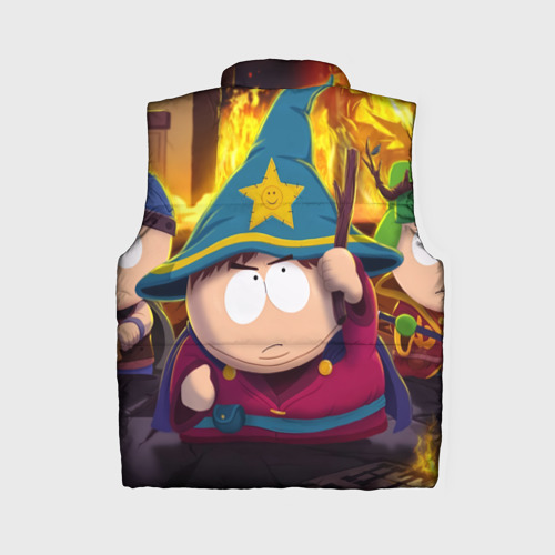 Женский жилет утепленный 3D Южный Парк South Park, цвет светло-серый - фото 2