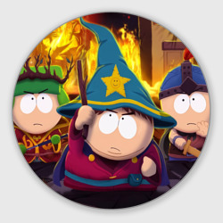 Круглый коврик для мышки Южный Парк South Park