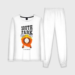 Женская пижама с лонгсливом хлопок South Park Кенни