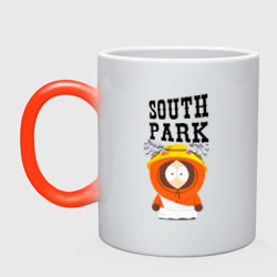 Кружка хамелеон South Park Кенни