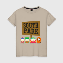 Женская футболка хлопок South Park