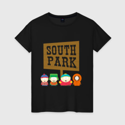 Женская футболка хлопок South Park