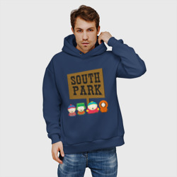 Мужское худи Oversize хлопок South Park - фото 2