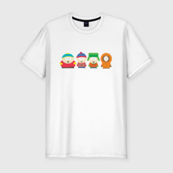 Мужская футболка хлопок Slim South Park