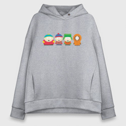 Женское худи Oversize хлопок South Park