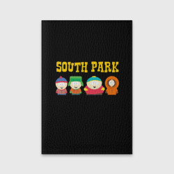 Обложка для паспорта матовая кожа South Park