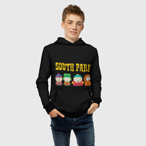 Детская толстовка 3D South Park, цвет черный - фото 6