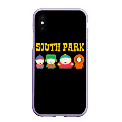 Чехол для iPhone XS Max матовый South Park