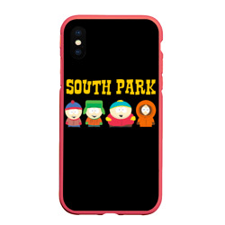 Чехол для iPhone XS Max матовый South Park