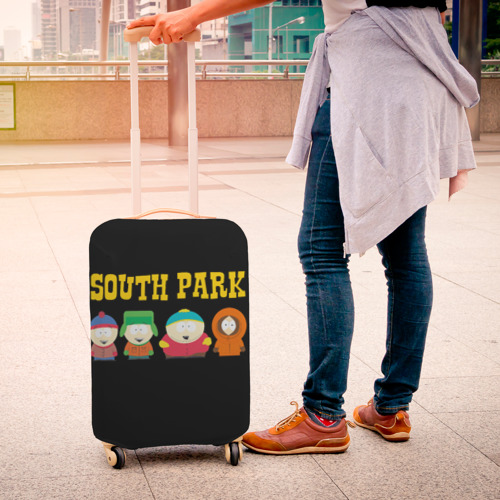 Чехол для чемодана 3D South Park, цвет 3D печать - фото 4