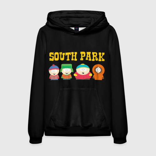 Мужская толстовка 3D South Park, цвет черный