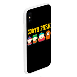 Чехол для iPhone XS Max матовый South Park - фото 2