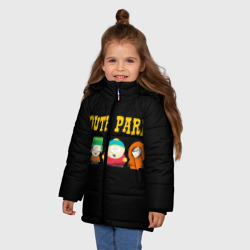 Зимняя куртка для девочек 3D South Park - фото 2