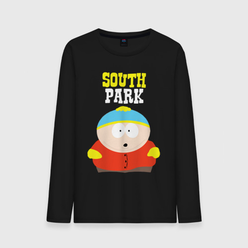 Мужской лонгслив хлопок South Park, цвет черный