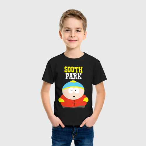 Детская футболка хлопок South Park, цвет черный - фото 3