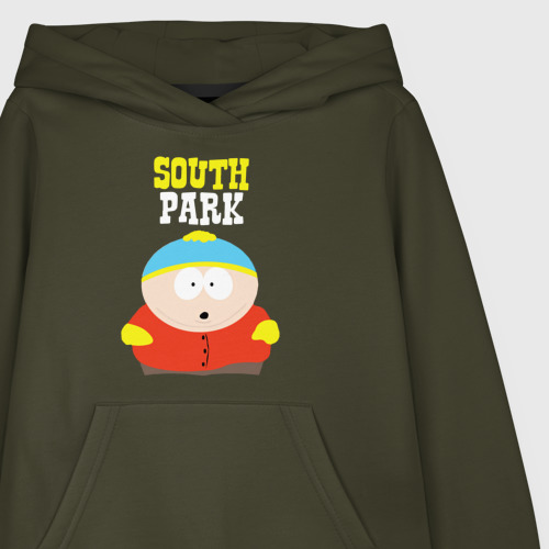 Детская толстовка хлопок South Park, цвет хаки - фото 3