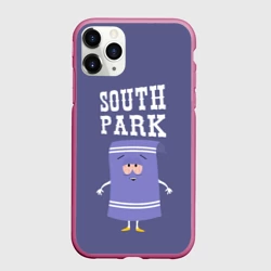 Чехол для iPhone 11 Pro матовый South Park Полотенчико Южный Парк