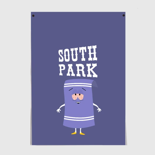 Постер South Park Полотенчико Южный Парк