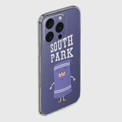 Чехол для iPhone 16 Pro силиконовый с защитой камеры South Park Полотенчико Южный Парк - фото 2