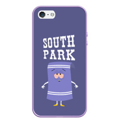 Чехол для iPhone 5/5S матовый South Park Полотенчико Южный Парк