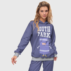 Женский костюм с толстовкой 3D South Park Полотенчико Южный Парк - фото 2