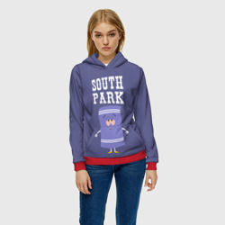 Женская толстовка 3D South Park Полотенчико Южный Парк - фото 2