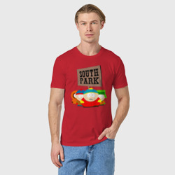 Мужская футболка хлопок Южный Парк South Park - фото 2