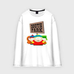 Мужской лонгслив oversize хлопок Южный Парк South Park