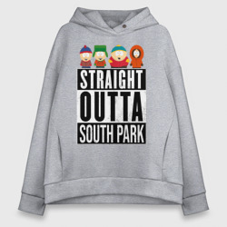 Женское худи Oversize хлопок South Park