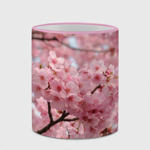 Кружка с полной запечаткой Сакура, цвет Кант розовый - фото 4