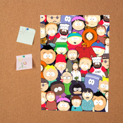 Постер South Park персонажи - фото 2