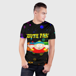 Мужская футболка 3D Slim South Park - фото 2