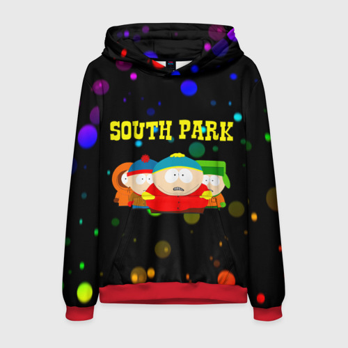 Мужская толстовка 3D South Park, цвет красный