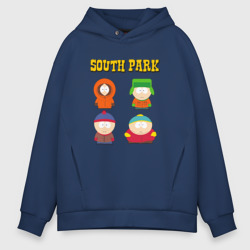 Мужское худи Oversize хлопок Южный Парк South Park