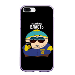 Чехол для iPhone 7Plus/8 Plus матовый South Park Картман полицейский