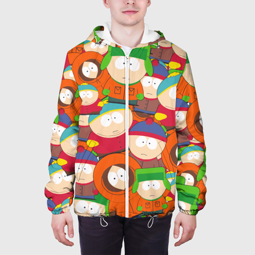 Мужская куртка 3D Южный Парк, цвет 3D печать - фото 4