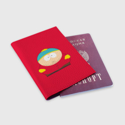 Обложка для паспорта матовая кожа Южный Парк - фото 2