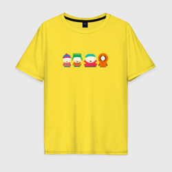 Мужская футболка хлопок Oversize South Park Саус Парк