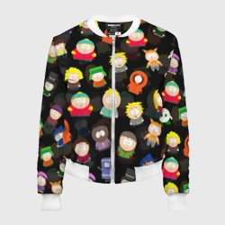 Женский бомбер 3D Южный Парк