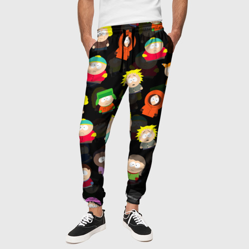 Мужские брюки 3D Южный Парк, цвет 3D печать - фото 4