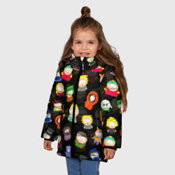 Зимняя куртка для девочек 3D Южный Парк - фото 2