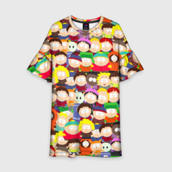 Детское платье 3D Южный Парк South Park