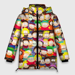 Женская зимняя куртка Oversize Южный Парк South Park