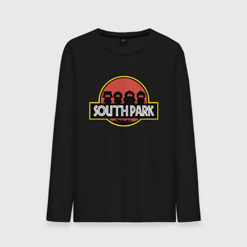 Мужской лонгслив хлопок South Park, цвет черный